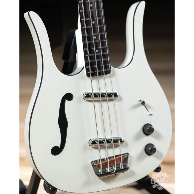 Danelectro '58 Longhorn Bass Guitar – Red Hot White