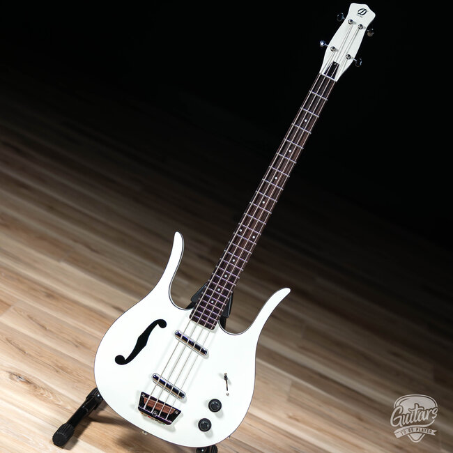 Danelectro '58 Longhorn Bass Guitar – Red Hot White