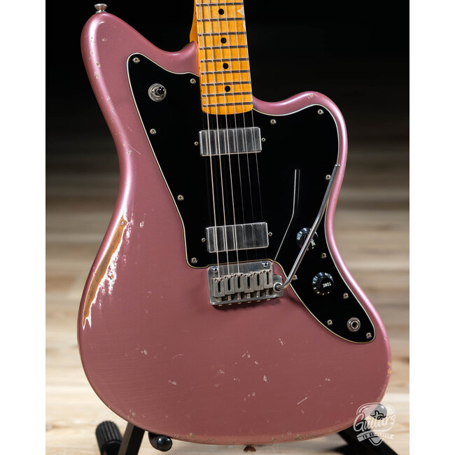 Fano JM6 Alt de Facto Lollar Firebird Tremolo Guitar w/ Case – Burgundy Mist