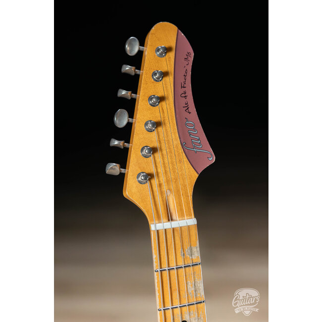 Fano JM6 Alt de Facto Lollar Firebird Tremolo Guitar w/ Case – Burgundy Mist