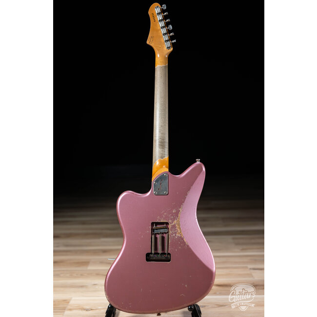 Fano JM6 Alt de Facto Lollar Firebird Tremolo Guitar w/ Case – Burgundy Mist