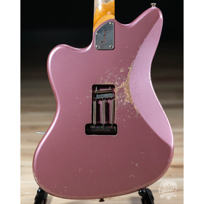 Fano JM6 Alt de Facto Lollar Firebird Tremolo Guitar w/ Case – Burgundy Mist