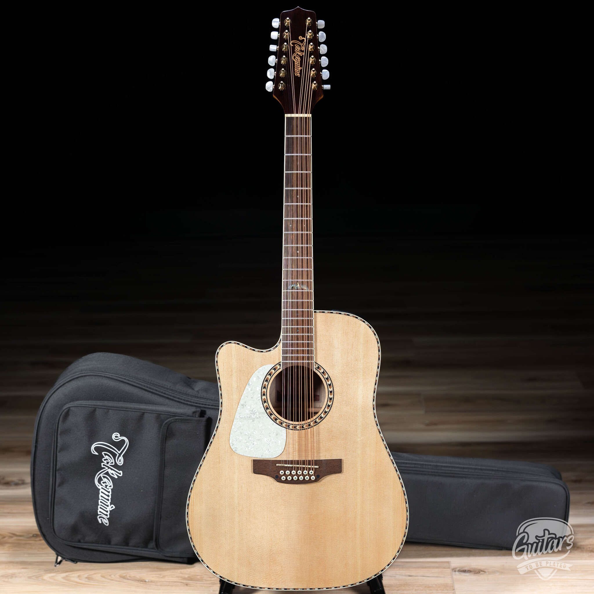 Portbor String Gd Shop Takamine GD74CE-12ULH 12 String Lefty Acoustic Guitar w/ Bag – Natural ...