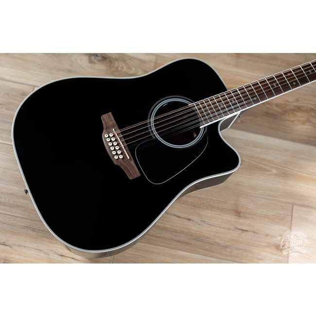 Takamine GD38CE 12 String Dreadnought Acoustic Electric w/ Bag – Black