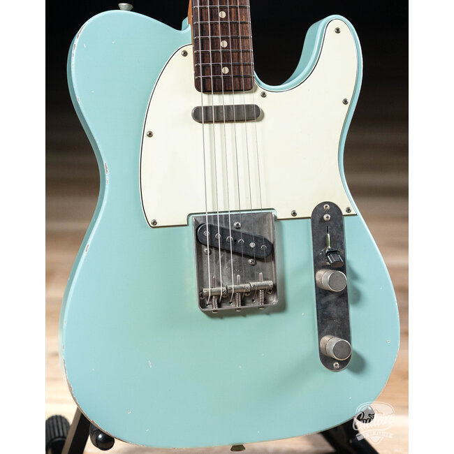 Xotic XTC-1 Alder T-Style w/ Roasted Flame Maple Neck & Rosewood – Sonic Blue