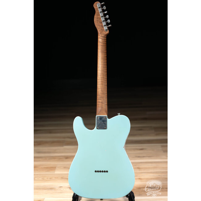 Xotic XTC-1 Alder T-Style w/ Roasted Flame Maple Neck & Rosewood – Sonic Blue