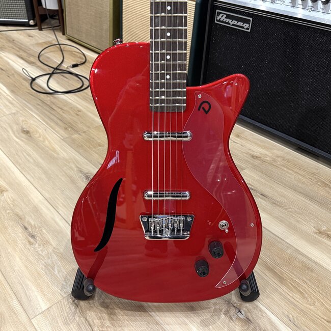 Danelectro "Vintage" Baritone Electric Guitar – Metallic Red