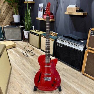 Danelectro Danelectro "Vintage" Baritone Electric Guitar – Metallic Red