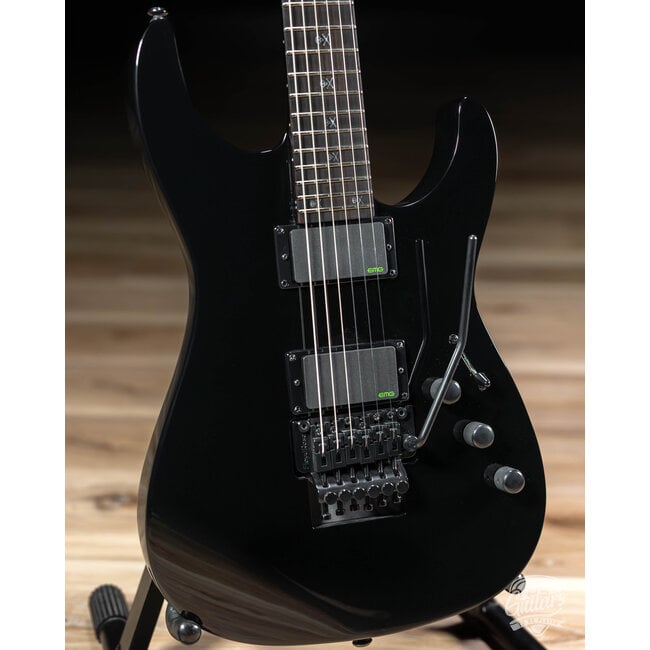 ESP LTD KH-602 Kirk Hammett Signature Electric Guitar w/ Case – Black