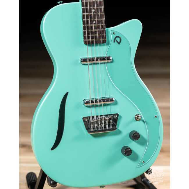 Danelectro "Vintage" Baritone Electric Guitar – Dark Aqua