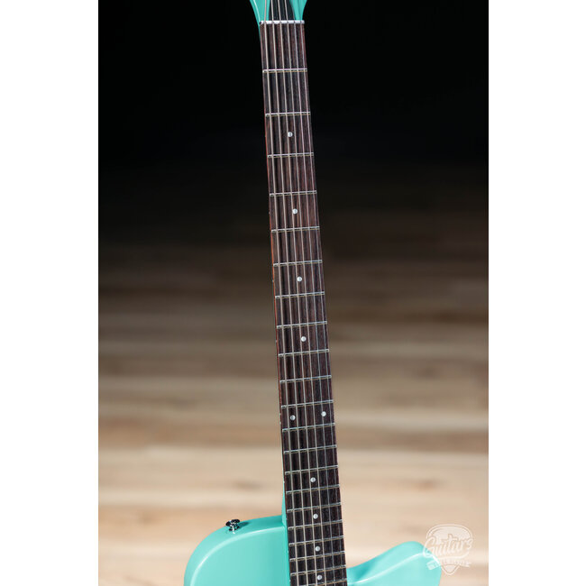 Danelectro "Vintage" Baritone Electric Guitar – Dark Aqua