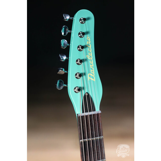 Danelectro "Vintage" Baritone Electric Guitar – Dark Aqua