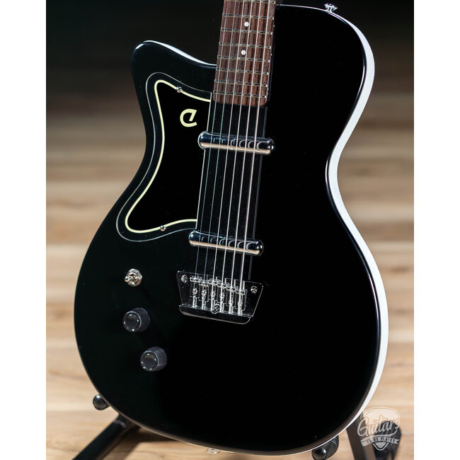Danelectro Baritone Left-Handed Electric Guitar – Black