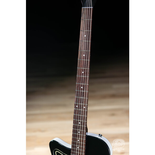 Danelectro Baritone Left-Handed Electric Guitar – Black