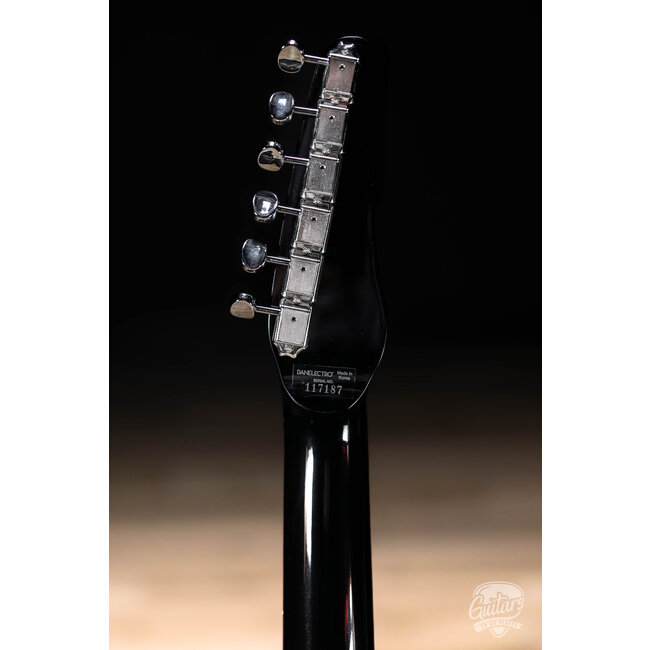 Danelectro Baritone Left-Handed Electric Guitar – Black