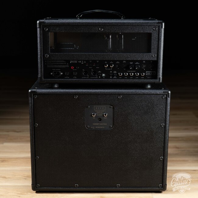Revv G50 50/10W 3-Channel EL34 Tube Amp Head w/ 1x12 Cab & Speaker Cable