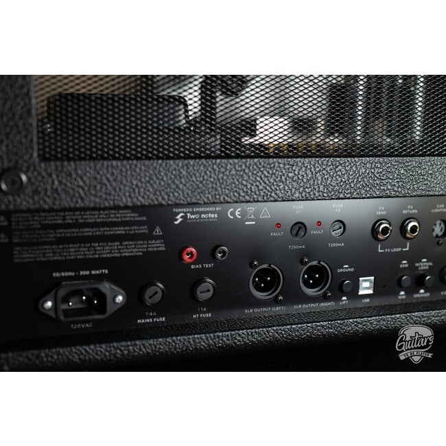 Revv G50 50/10W 3-Channel EL34 Tube Amp Head w/ 2x12 V30 Cab & Speaker Cable