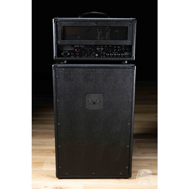 Revv G50 50/10W 3-Channel EL34 Tube Amp Head w/ 2x12 V30 Cab & Speaker Cable