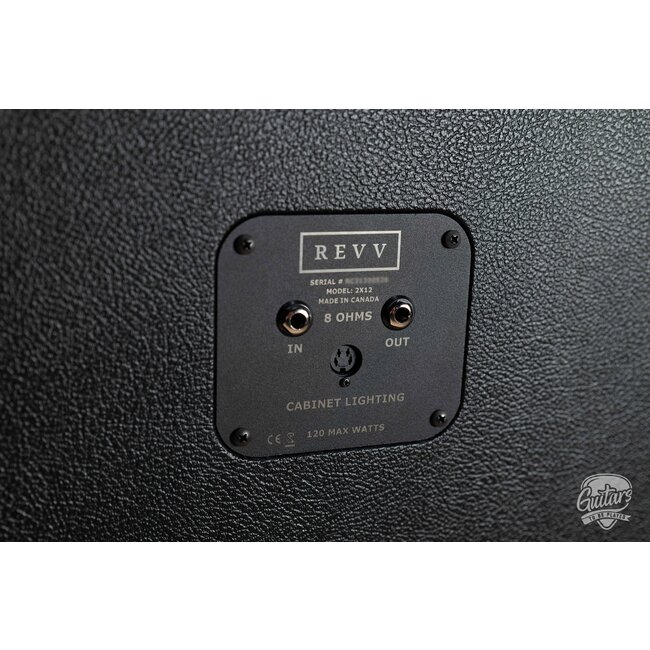 Revv G50 50/10W 3-Channel EL34 Tube Amp Head w/ 2x12 V30 Cab & Speaker Cable