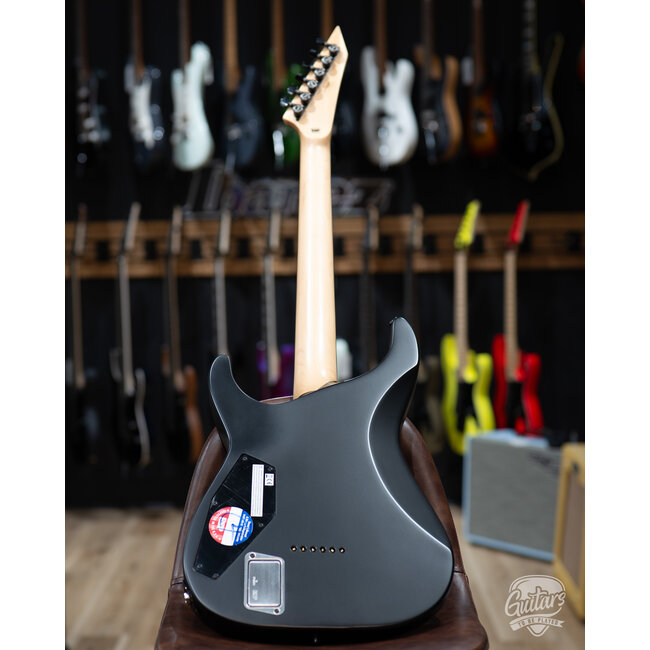 ESP E-II M-I NT Neck Thru EMG Guitar w/ Case – Black Satin (B-Stock)