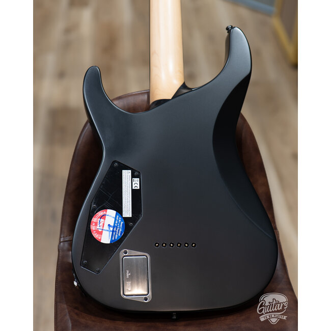 ESP E-II M-I NT Neck Thru EMG Guitar w/ Case – Black Satin (B-Stock)