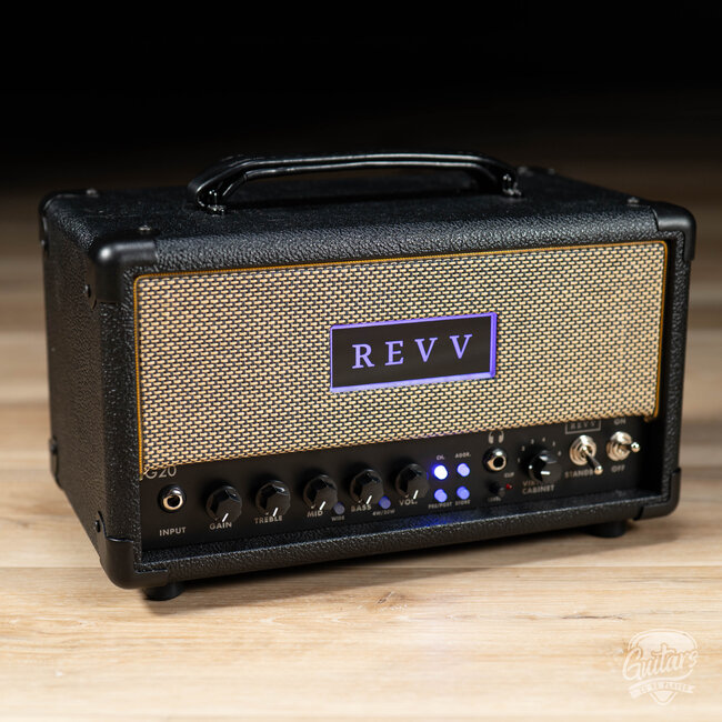 Revv G20TS 20/4W 2-Channel 6V6 Tube Amp Head – Black