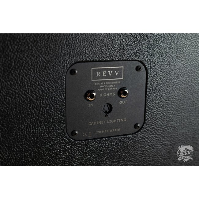 Revv G20TS 20/4W 2-Channel 6V6 Tube Amp Head w/ 2x12 G12H-75 Cab & Speaker Cable