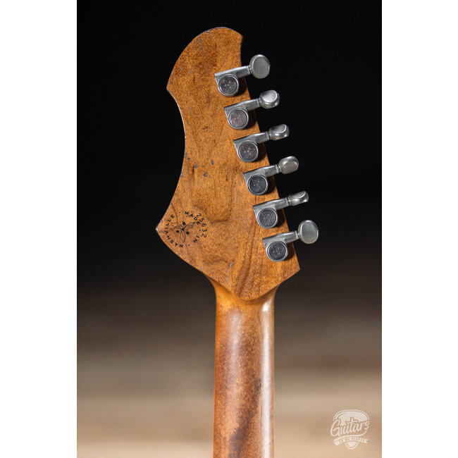 Novo Dealer Limited Serus T Guitar – Fiesta Red over '64 3-Tone Burst