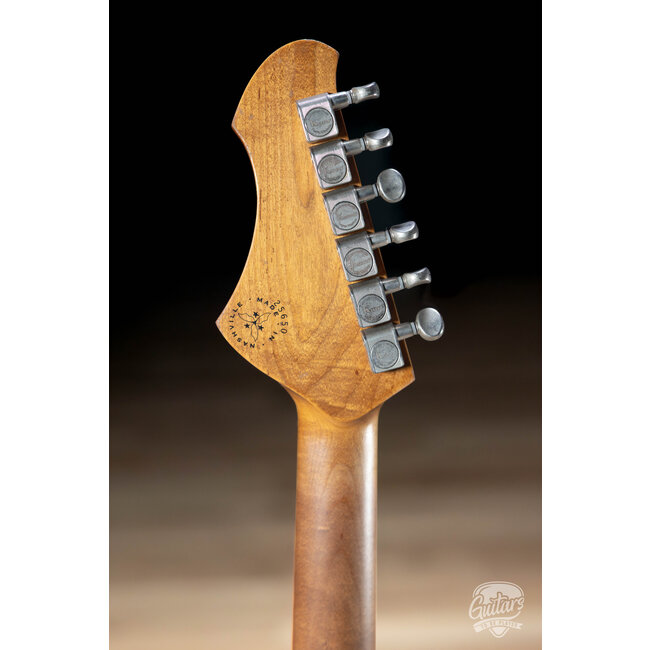 Novo Custom Miris J Semi-Hollow w/ Fralin Alnico P-90s – Toasted Marshmallow