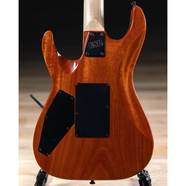ESP USA M-II Deluxe Floyd Rose Maple Top Guitar w/ Case – Lynch Burst
