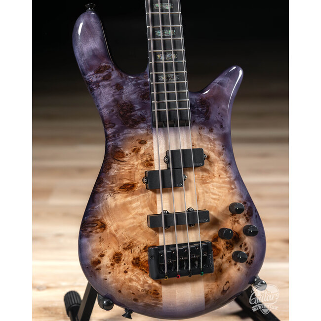 Spector Euro 4 CST 4-String EMG Bass – Natural Violet Burst Gloss