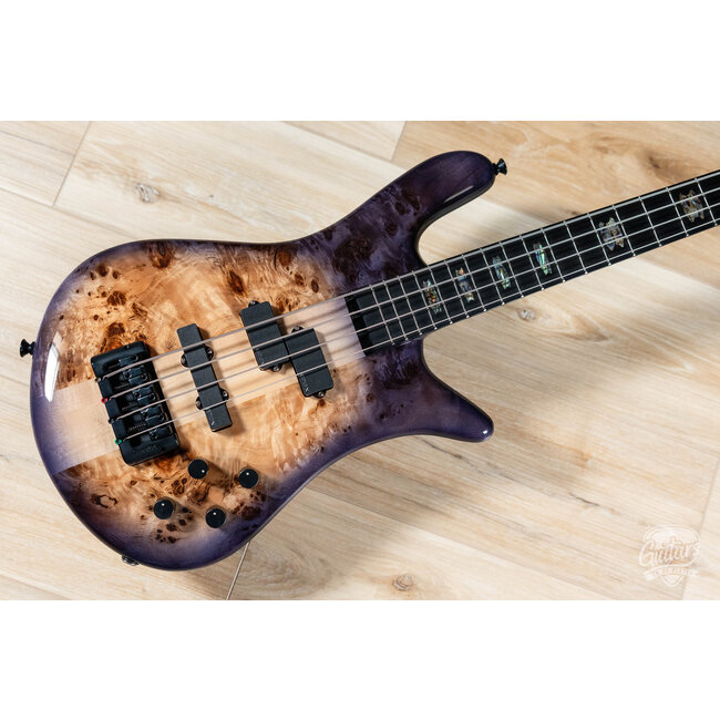 Spector Euro 4 CST 4-String EMG Bass – Natural Violet Burst Gloss