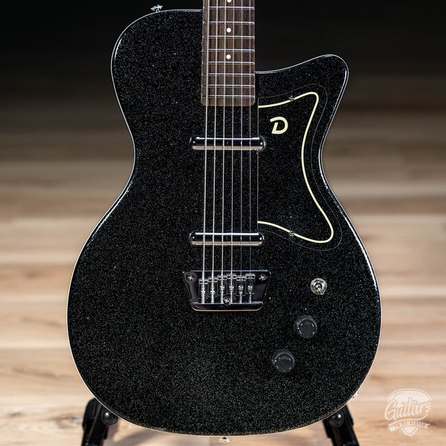 Danelectro Baritone Electric Guitar – Black Metalflake
