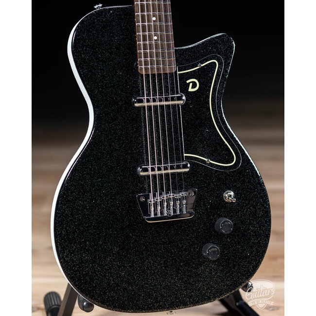 Danelectro Baritone Electric Guitar – Black Metalflake