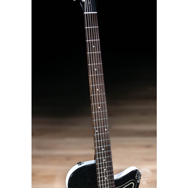 Danelectro Baritone Electric Guitar – Black Metalflake