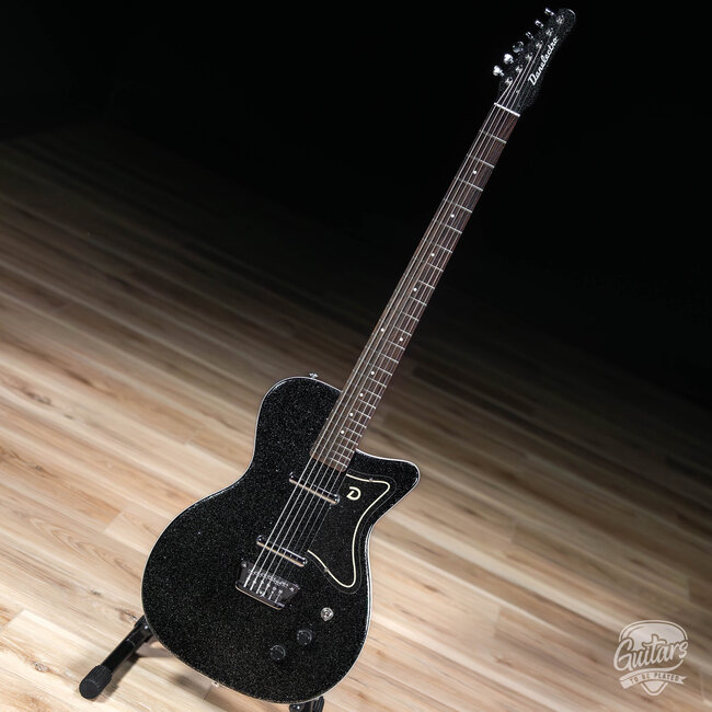 Danelectro Baritone Electric Guitar – Black Metalflake