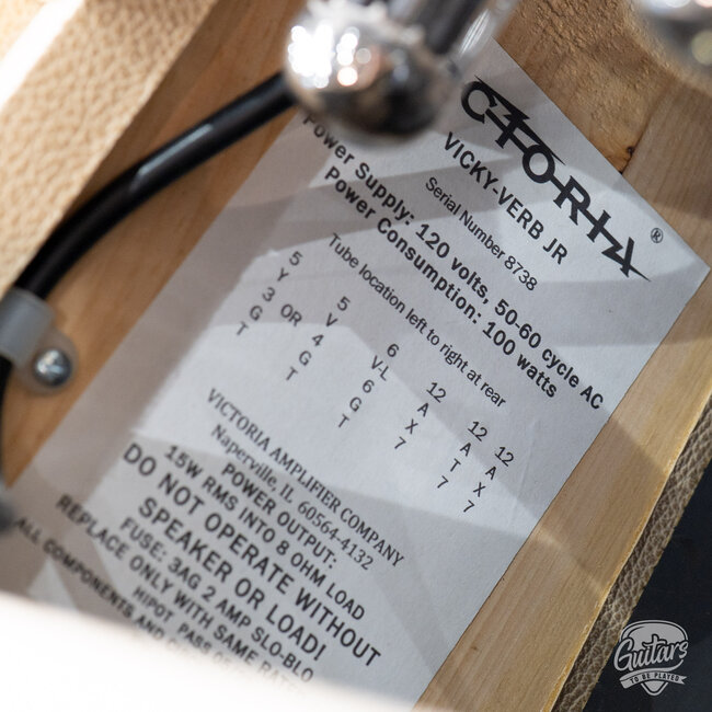 Used Victoria Vicky Verb Combo Amp