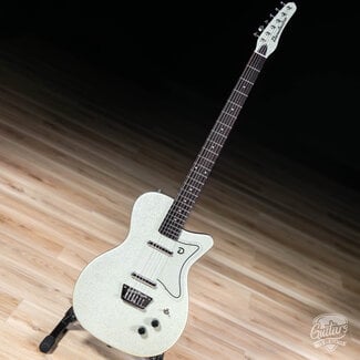 Danelectro Danelectro Baritone Electric Guitar – Silver Metalflake