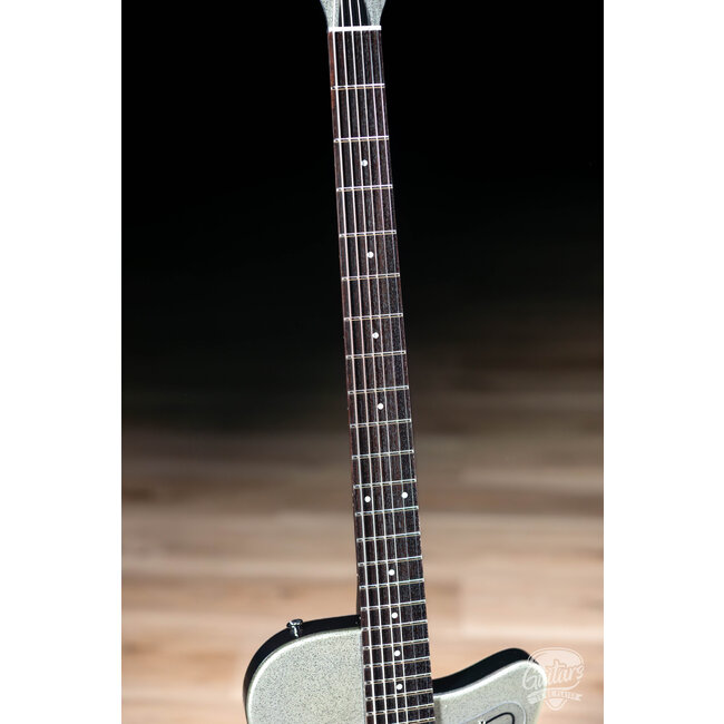 Danelectro Baritone Electric Guitar – Silver Metalflake