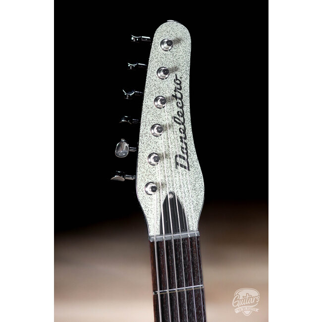 Danelectro Baritone Electric Guitar – Silver Metalflake