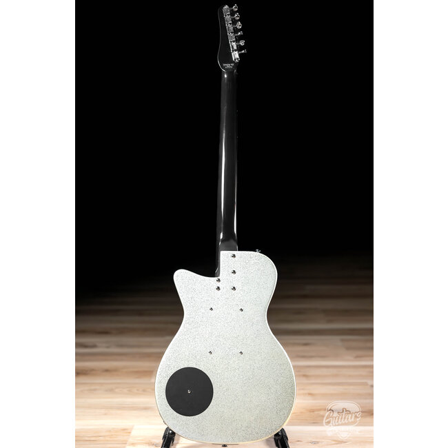 Danelectro Baritone Electric Guitar – Silver Metalflake