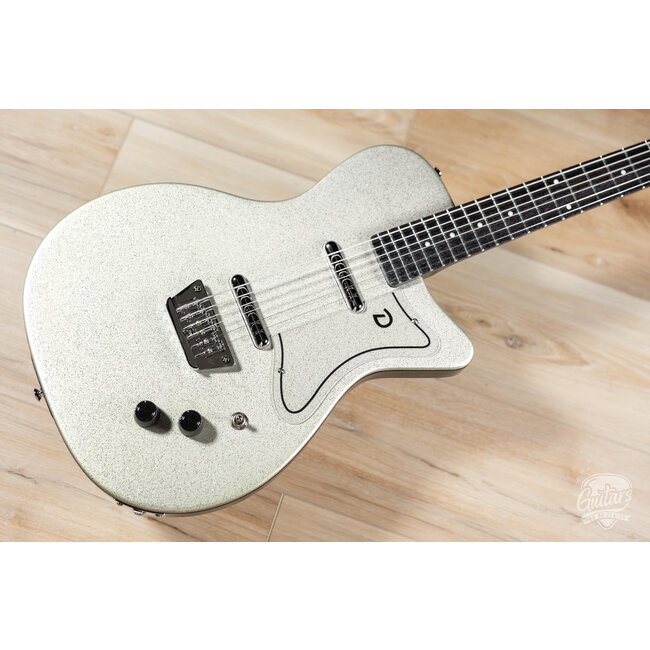 Danelectro Baritone Electric Guitar – Silver Metalflake