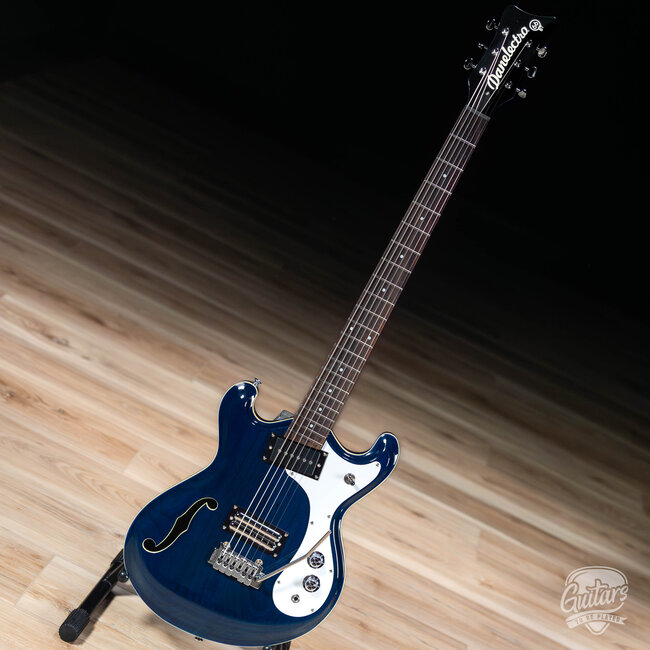 Danelectro 66BT Baritone Electric Guitar – Transparent Blue