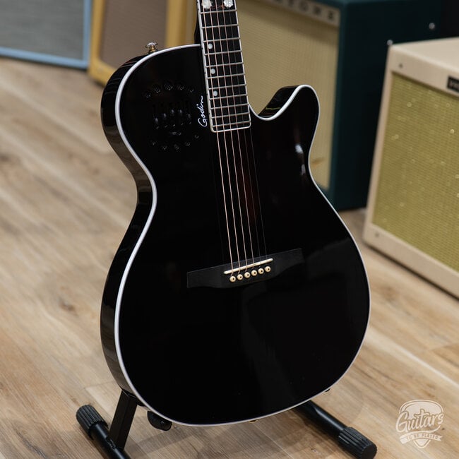 Used: Godin Multiac Steel Doyle Dykes Signature Guitar - Black