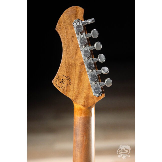 Novo Dealer Limited Nucleus Serus J Guitar – Vandalism Yellow over '64 3T Burst