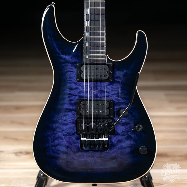 ESP E-II Horizon FR Floyd Rose Guitar w/ Case – Reindeer Blue (B-stock)