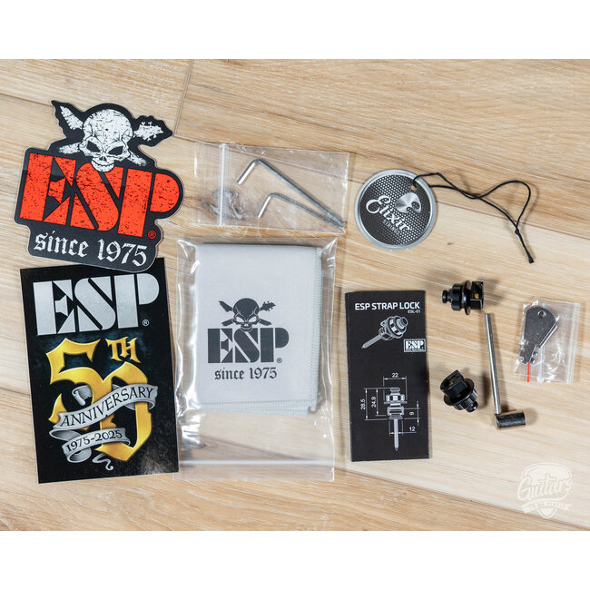 ESP E-II Horizon FR Floyd Rose Guitar w/ Case – Reindeer Blue (B-stock)