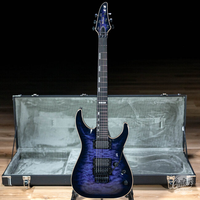 ESP E-II Horizon FR Floyd Rose Guitar w/ Case – Reindeer Blue (B-stock)