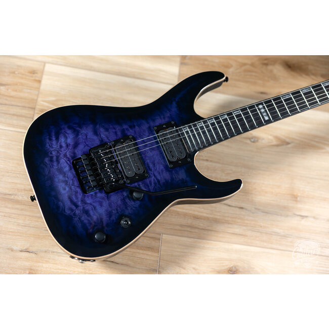 ESP E-II Horizon FR Floyd Rose Guitar w/ Case – Reindeer Blue (B-stock)
