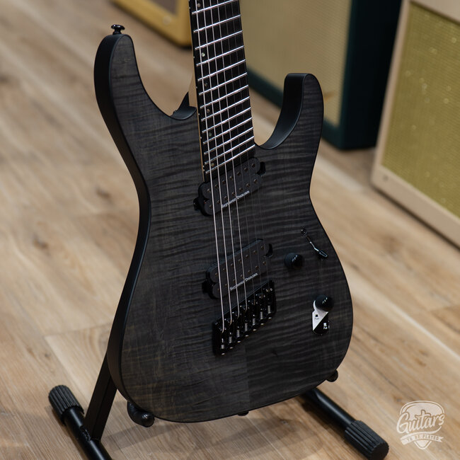 ESP LTD M-1007 MS Multi-Scale 7-String Guitar – See Thru Black Satin (Demo)